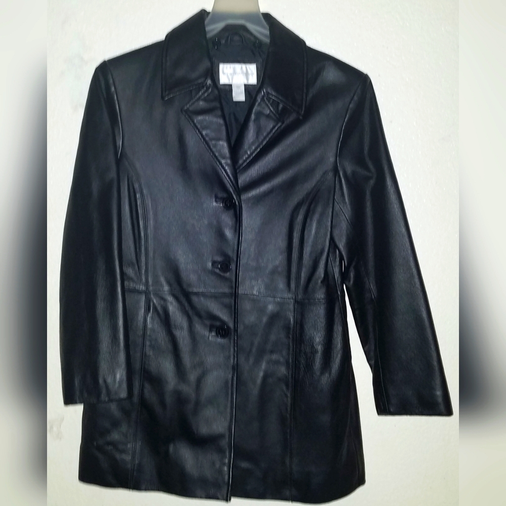 Leather jacket